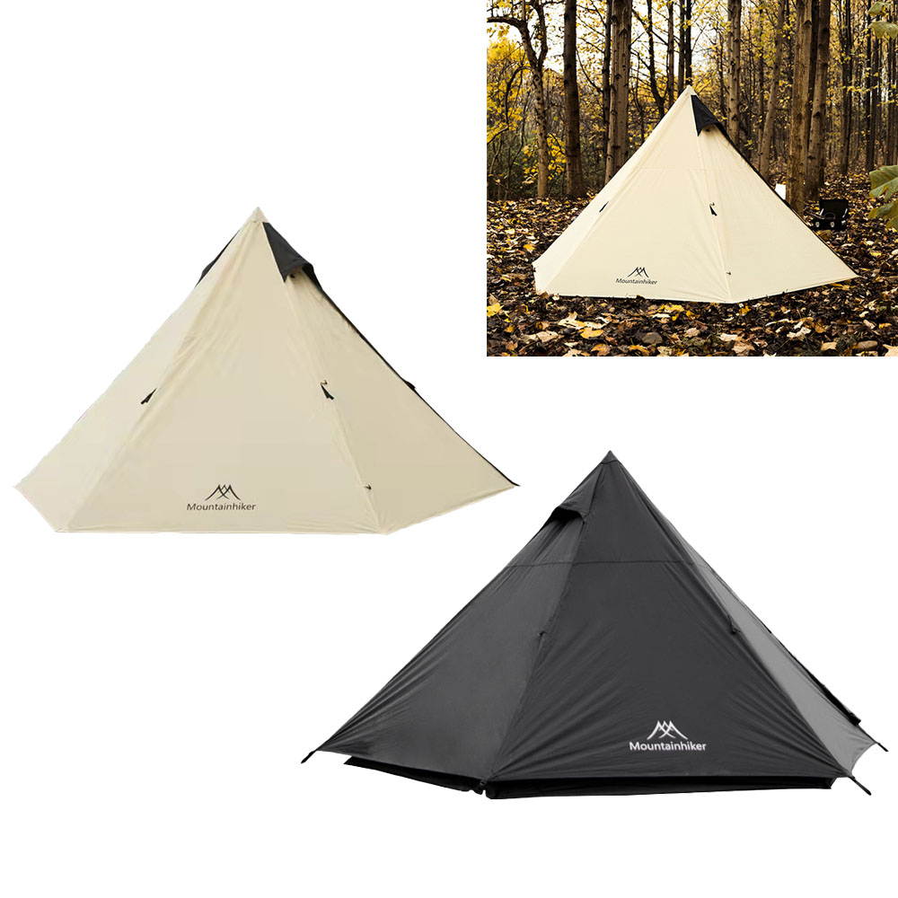 마운틴하이커 블랙텐트 티피텐트 경량 동계 쉘터 백패킹 인디언텐트