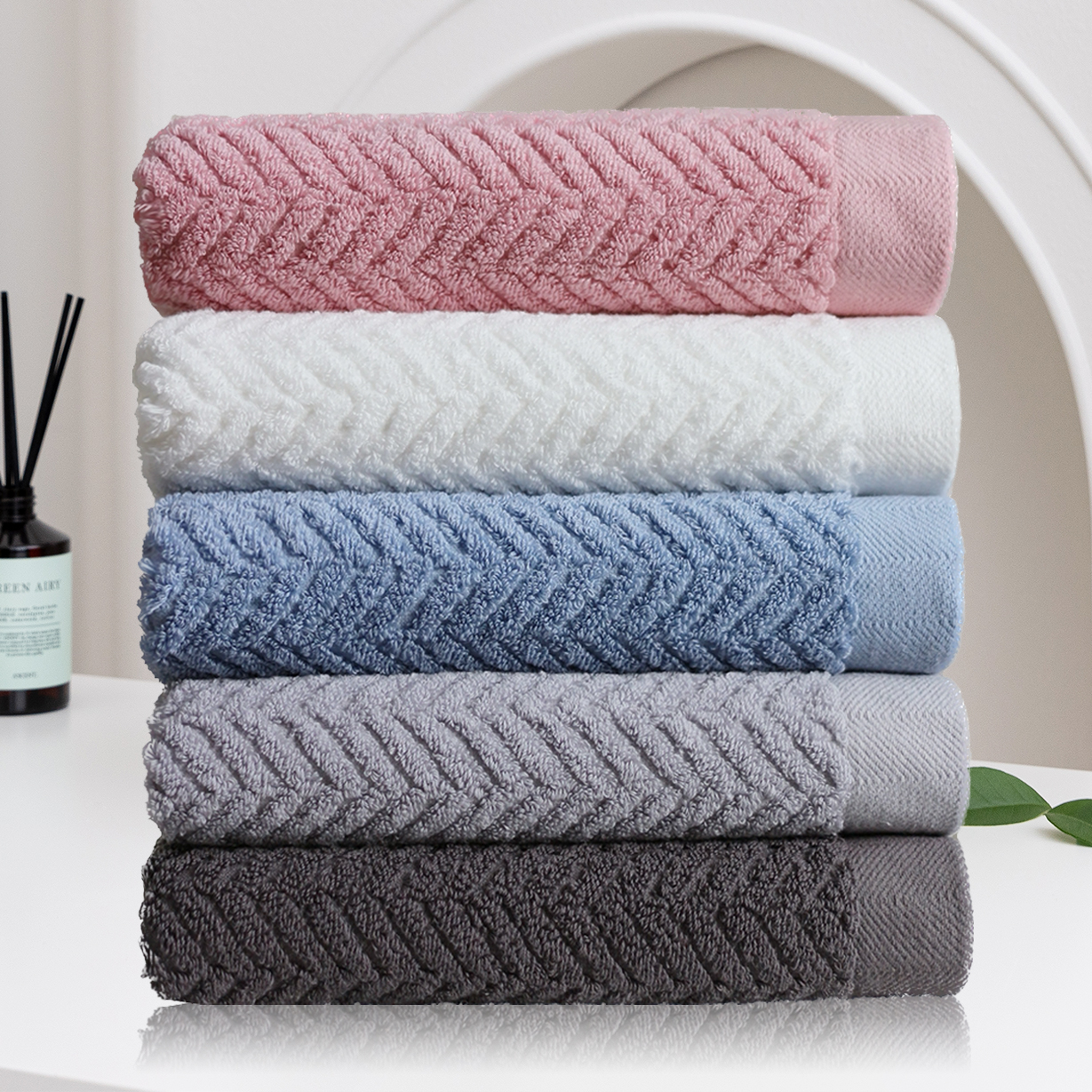 코튼클라우드 호텔 수건 제작 40수 코마사 200g 고급 고중량 타올 답례품 기념 단체