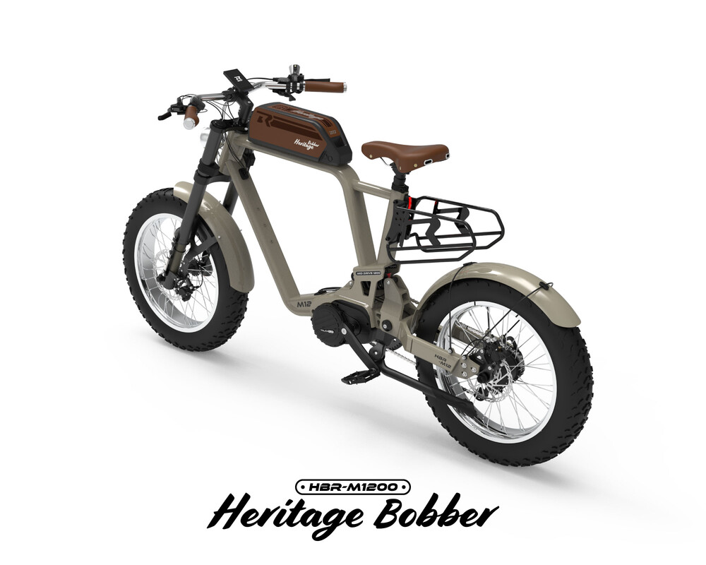 [PM보험] BR3 헤리티지 바버 HBR-M1200 전기자전거 자토바이 - 상세 이미지 2
