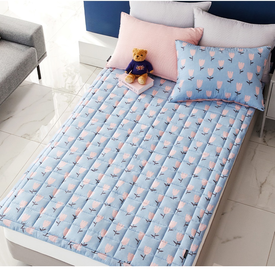 사계절 모달 패드 침대 봄 먼지없는