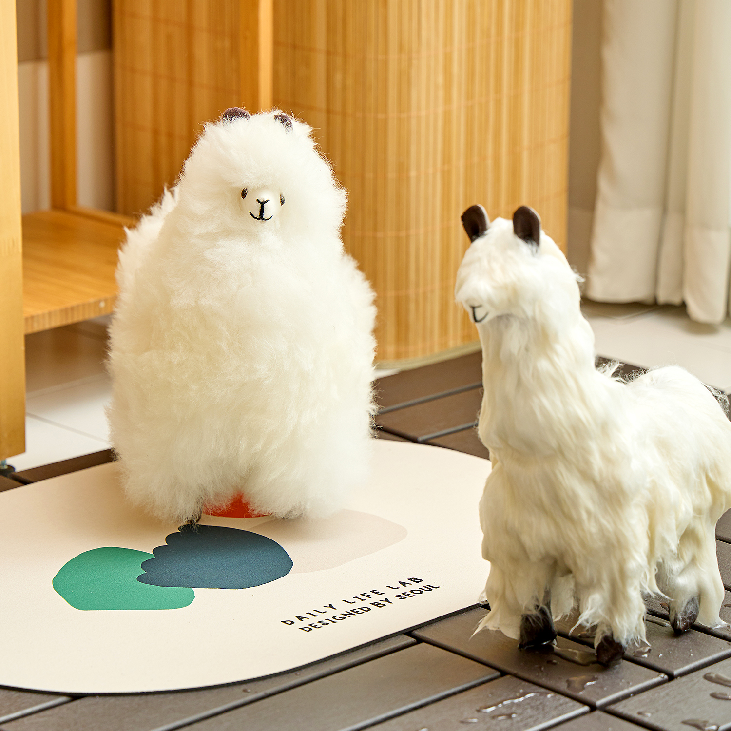 일상생활연구소 규조토발매트 빨아쓰는 욕실발매트 발닦개 데이지