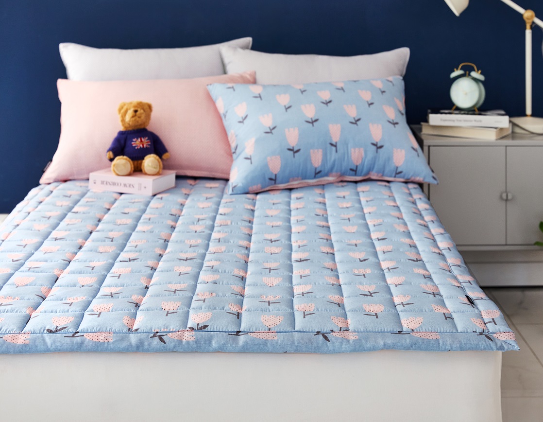 사계절 모달 패드 침대 봄 먼지없는