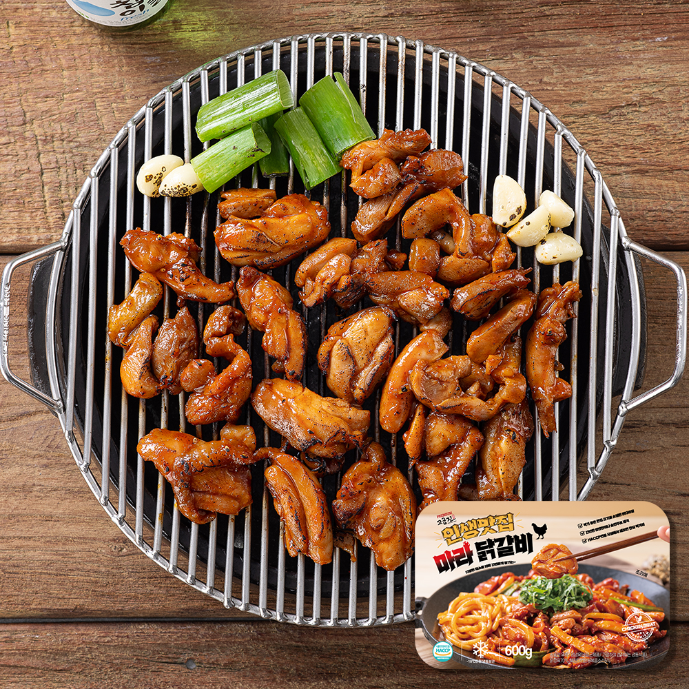 고급진 인생맛집 마라 닭갈비 300g 2팩 총600g (냉동) - 상세 이미지 2