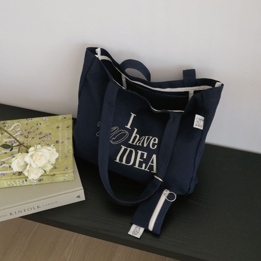 아해노아 클래식 에코백 디자이너 여성 데일리 감성 캔버스 백 대학생 직장인 보부상 가방