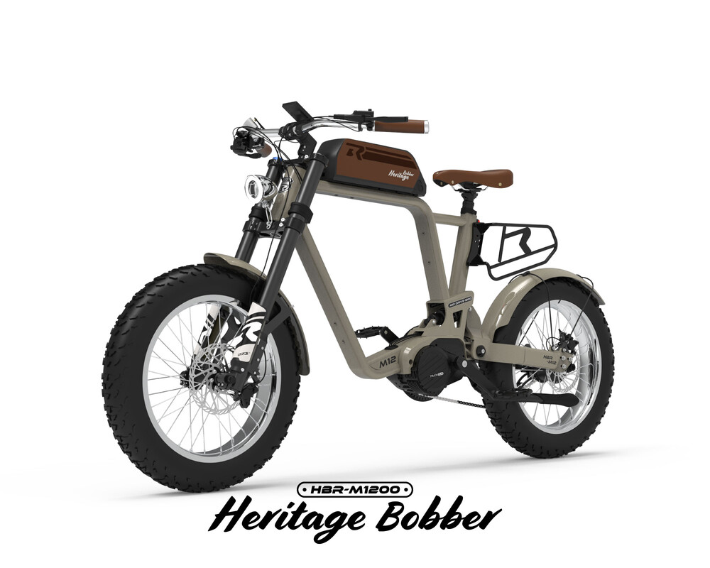 [PM보험] BR3 헤리티지 바버 HBR-M1200 전기자전거 자토바이 - 상세 이미지 3