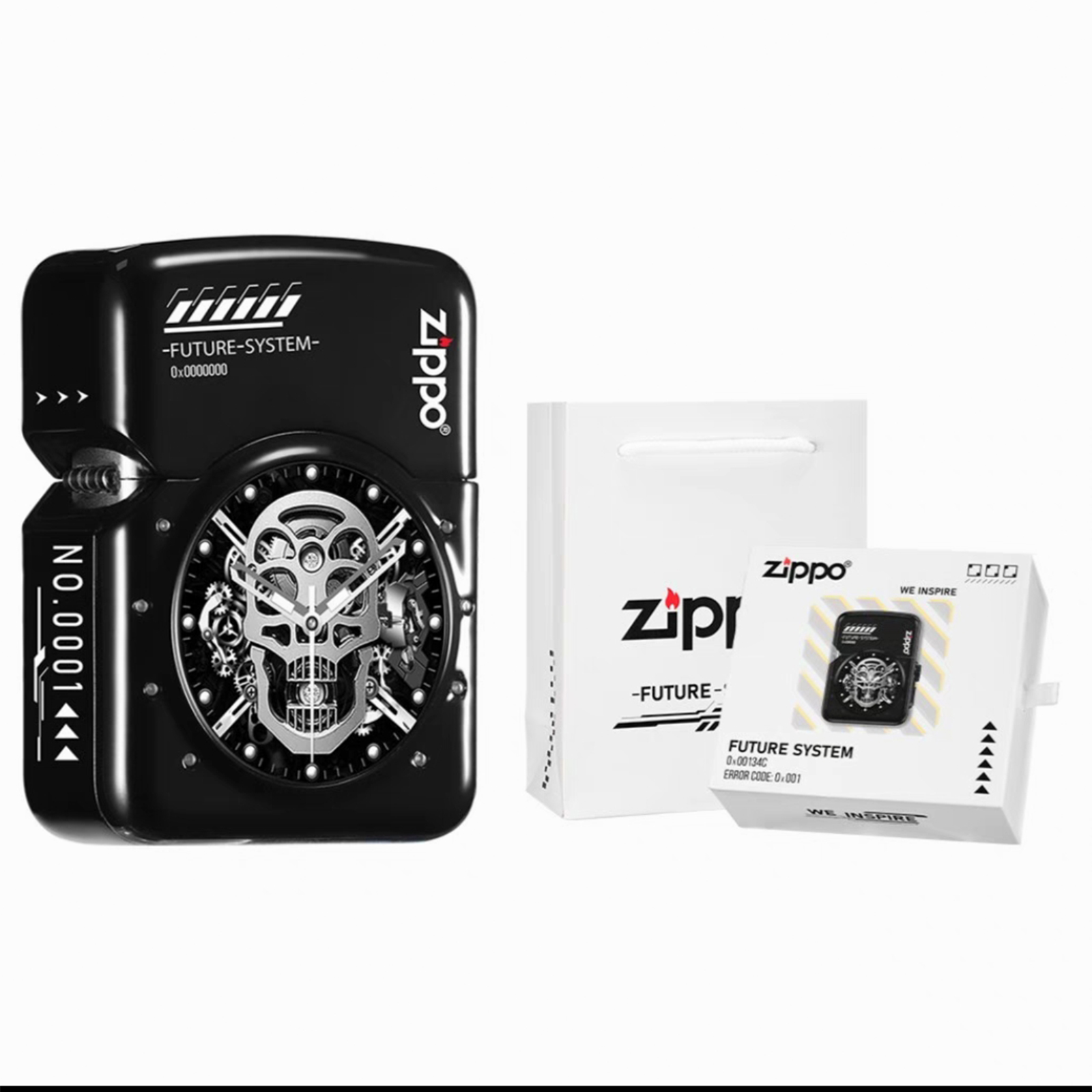 지포 라이터 오일 빈티지 전자 휴대용 Zippo 스마트 터치 스크린 방풍 - 상세 이미지 2