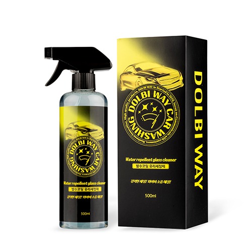 돌비웨이 와이퍼 떨림 소음 제거 발수코팅 유리 세정제 500ml - 상품 이미지