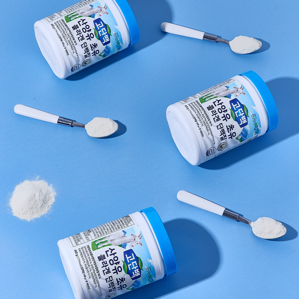 에버뉴트리 고단백 산양유 초유 콜라겐 단백질 450g, 3개 이미지 4