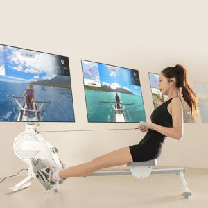 멜킨 스마트 로잉머신 가정용 노젓기 스컬 실내 조정 게임 머신 유산소 전... 운동러 솔직 후기 | 실사용 리뷰 - 상품 이미지 1