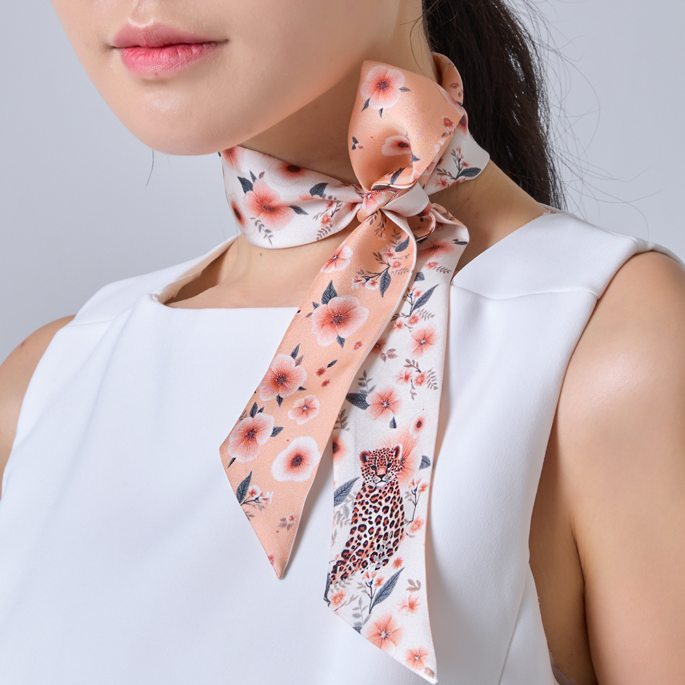 여성 실크 쁘띠 트윌 스카프