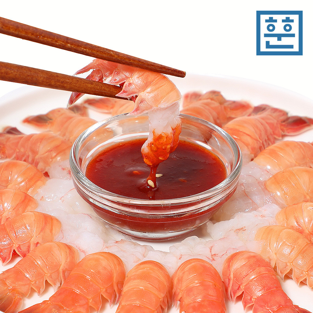 훈훈수산 딱새우회 제주도 자연산 딱새우 1팩/ 1kg 모음