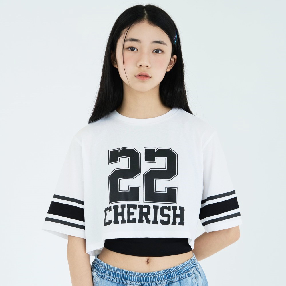더데이걸 블록코어 나시세트 반팔 티셔츠 TGRA24304 - 상품 이미지