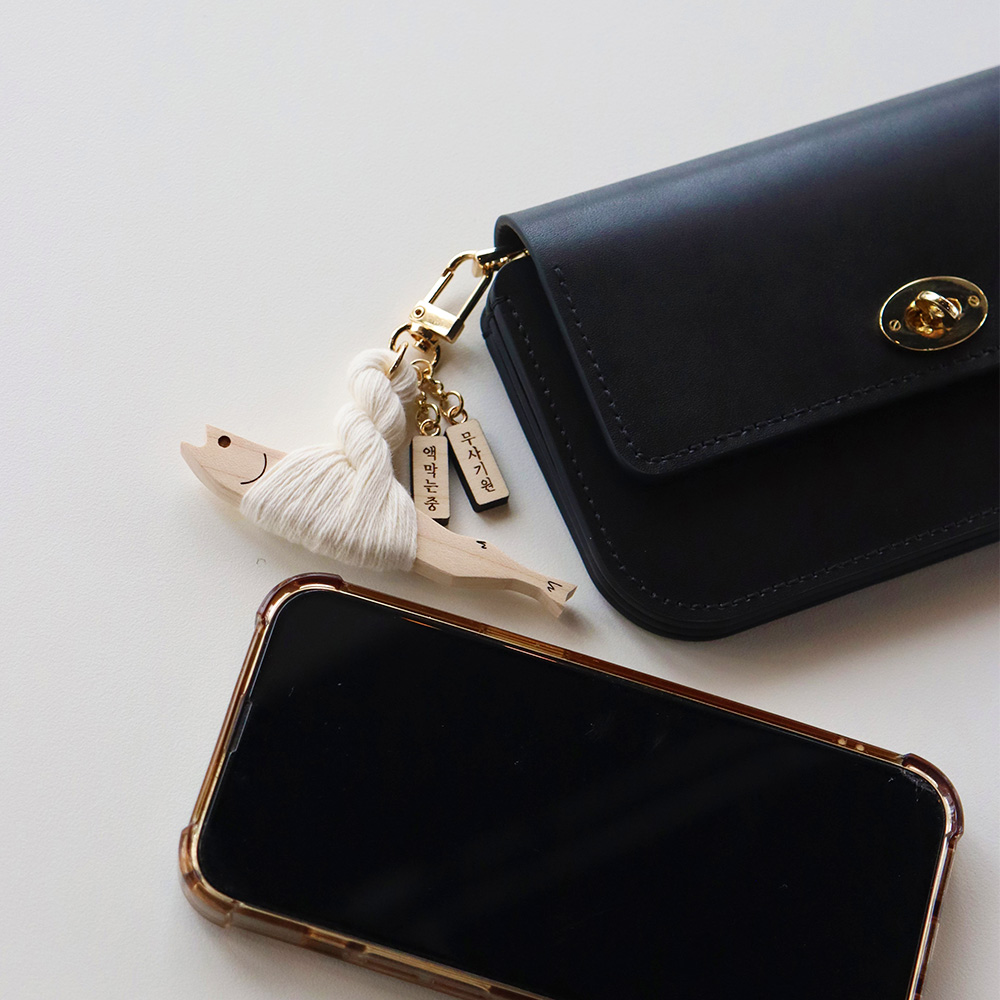 마켓유니버스 액막이명태 자동차 키링 제작 각인 자동차번호판 인형 키홀더 새차 합격기원 선물