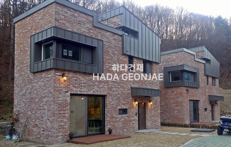 심양적고타일 230x60x22T 적고벽돌타일 / 하다건재 고벽돌