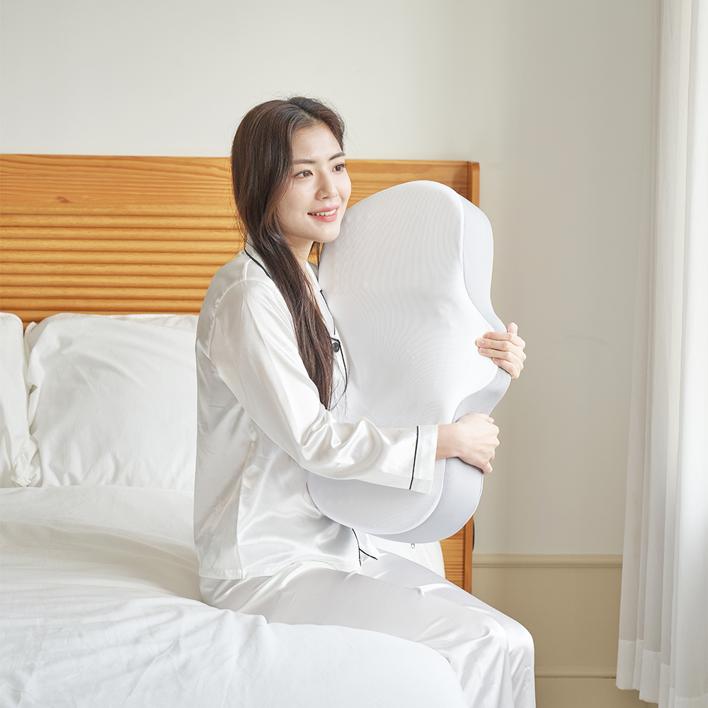 힐링팩토리 경추베개 거북목 일자목 디스크 목이개운한 낮은 숙면 베개 메모리폼