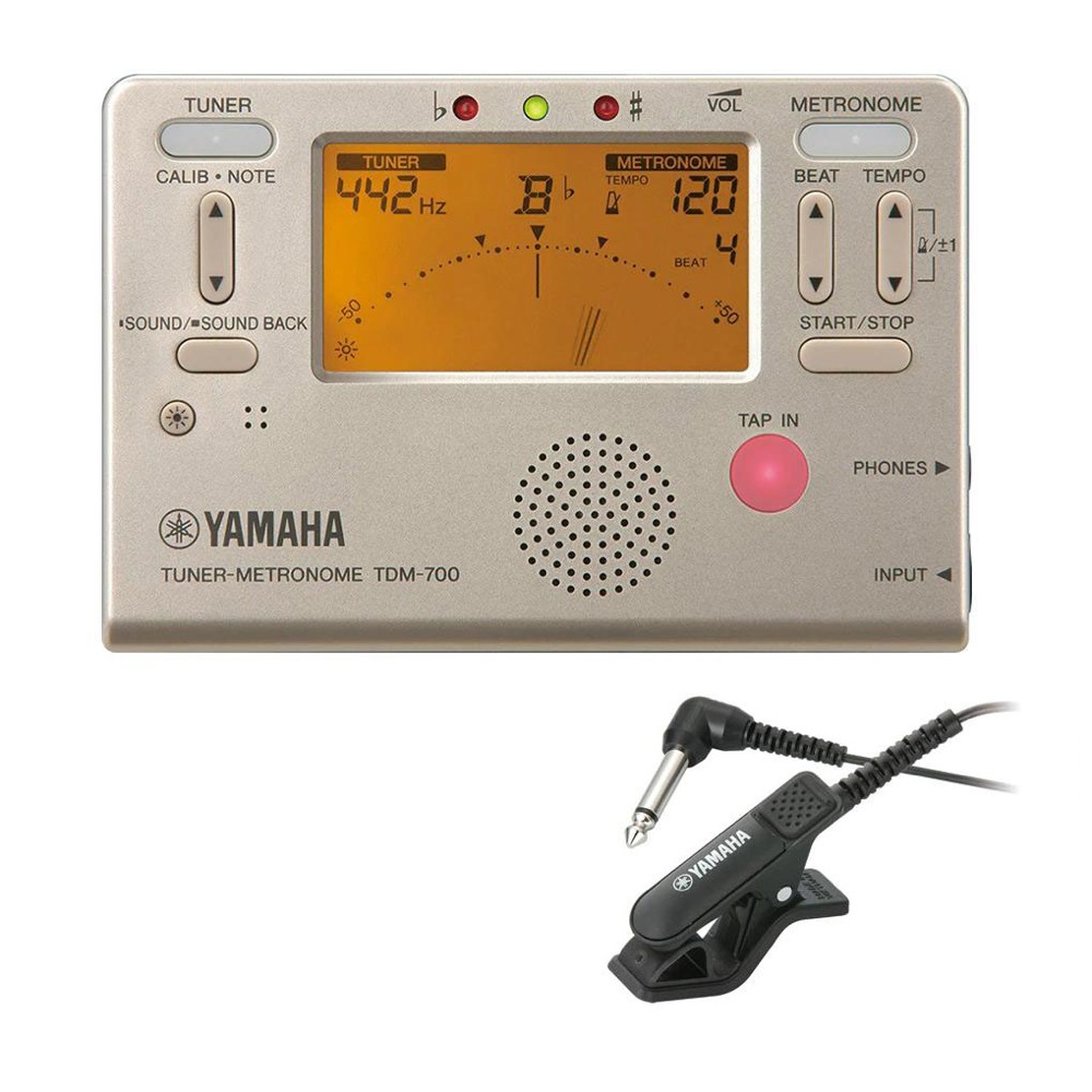 야마하 튜너 메트로놈 TDM-700GM 마이크 TM-30BK 동봉 YAMAHA - 상품 이미지