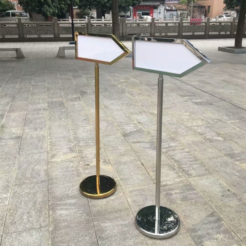 안내 표지판 화살표 스탠드 표시 이정표 홍보 - 상세 이미지 2