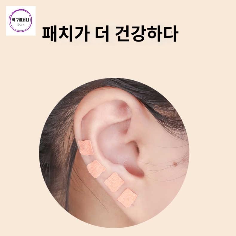 귀 발모형 마사지 침 침술교구 손 안마 혈자리 자리 수업 교육용 - 상세 이미지 2