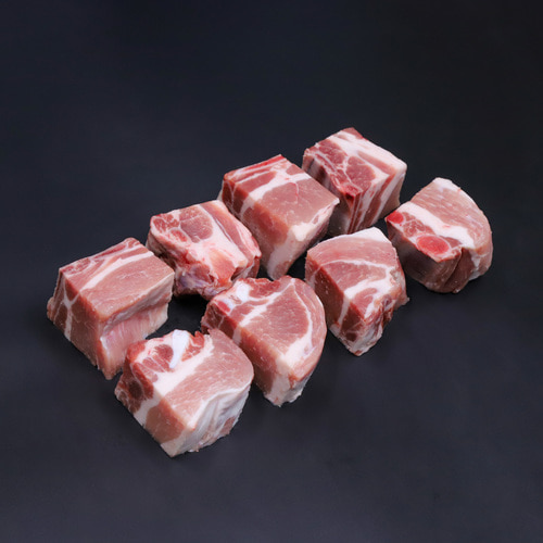 고기소녀 돼지갈비 찜용 1kg 국산 한돈 냉동