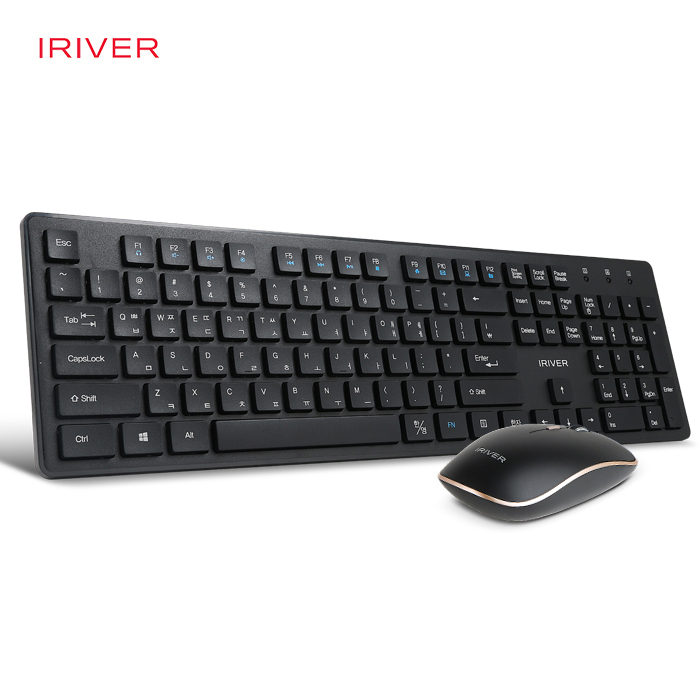 아이리버 IR-WMK5000 무선키보드마우스세트 블랙