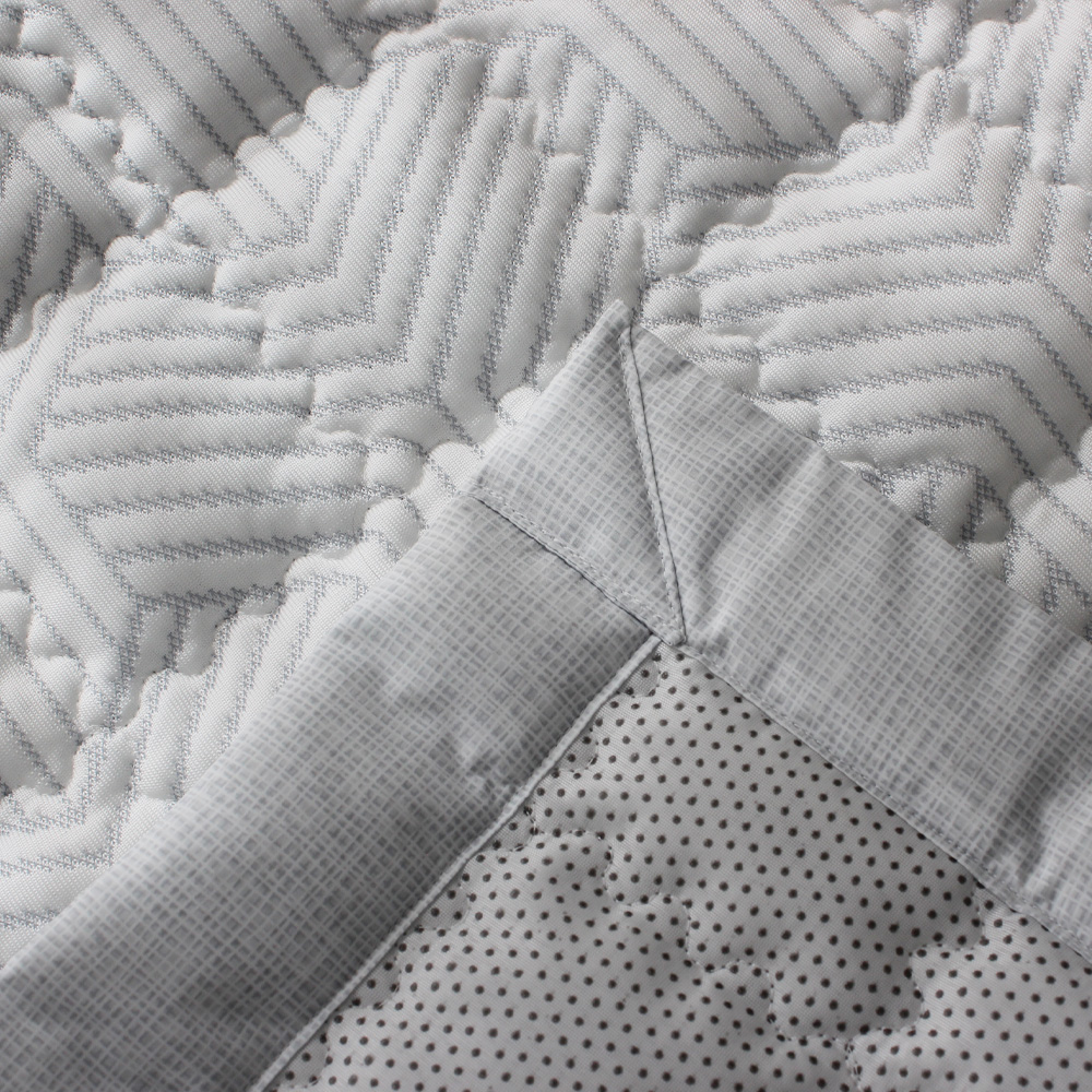 듀라론 냉감 여름 쇼파 패드 쿨링 누빔 매트 커버 덮개 3인용 국내생산