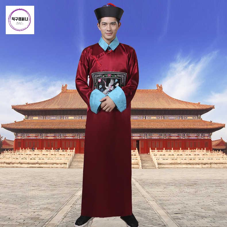 의상 강시 코스튬 무대 옷 성인 할로윈 코스프레 - 상세 이미지 2