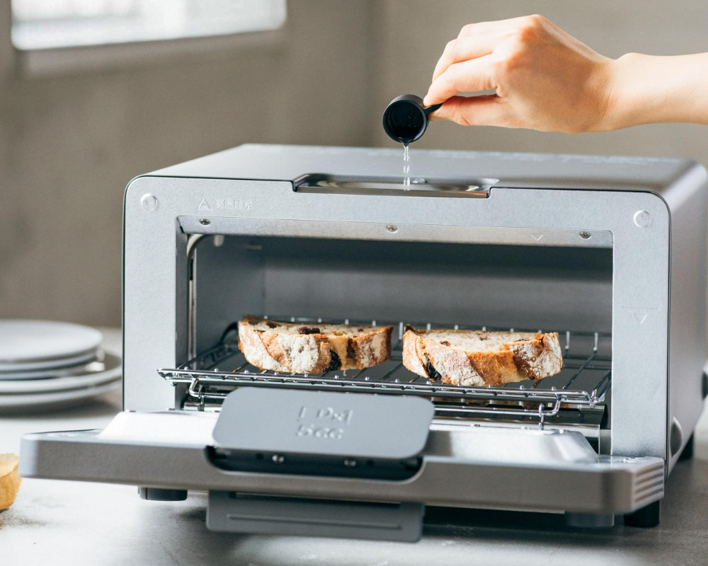 발뮤다 BALMUDA 스팀 토스터기 오븐 K05A 블랙 그레이