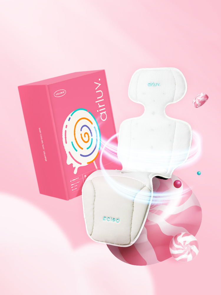 폴레드 에어러브4 롤리팝 / 공기청정 통풍 쿨시트 유모차 카시트 라이너