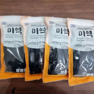 4남매털보아빠 완도 건미역 500g 쫄쫄이450g 자른미역 컷트 꼬마 맛있게 먹은 솔직 후기 - 상품 이미지 4