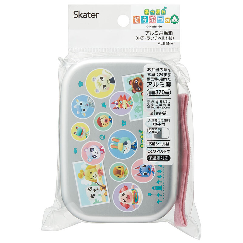 스케이터 닌텐도 모여봐요 동물의숲 캐릭터 알루미늄 도시락 370ml ALB5NV - 주방·식기 - 하카타몰