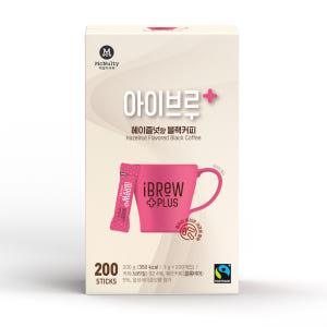 맥널티 공정무역 아이브루 플러스 헤이즐넛향 200개입 맛있게 먹은 솔직 후기 - 상품 이미지 1