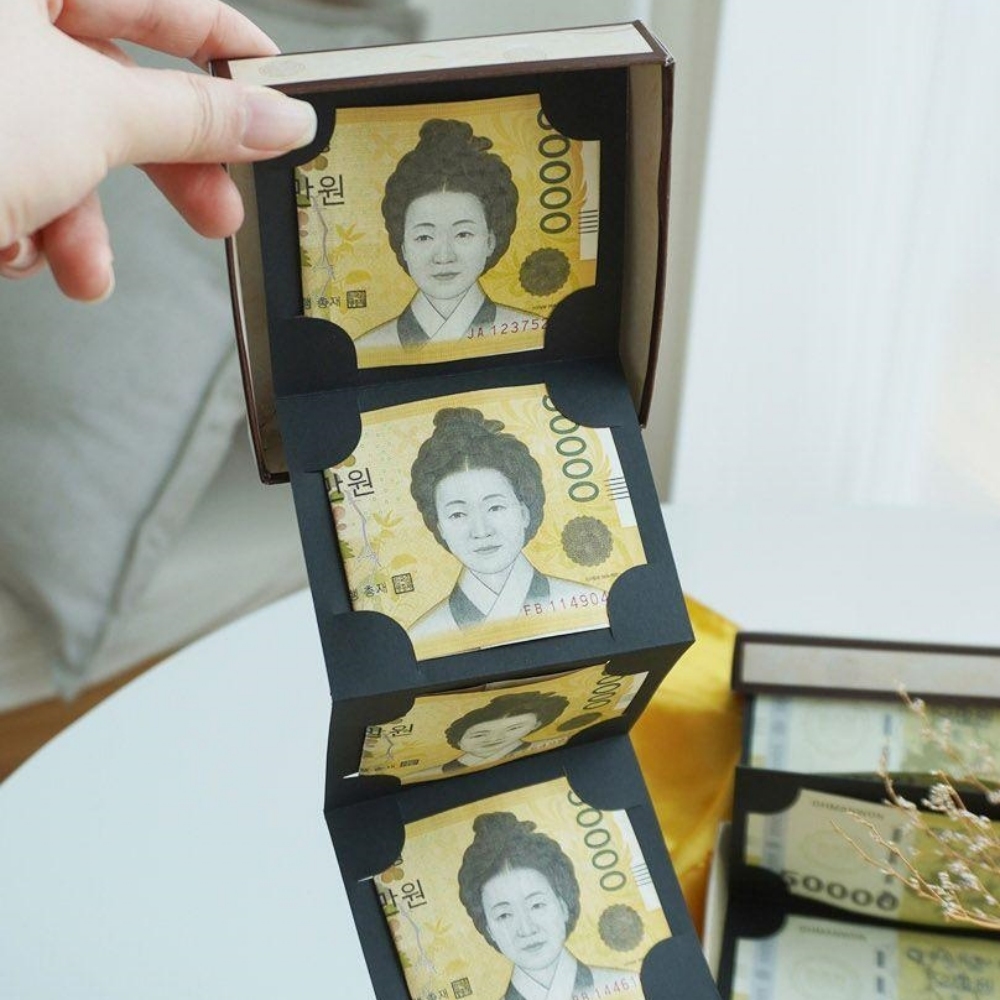 돈병풍 칠순 돈봉투 생일 용돈 반전 케이스 - 상세 이미지 3