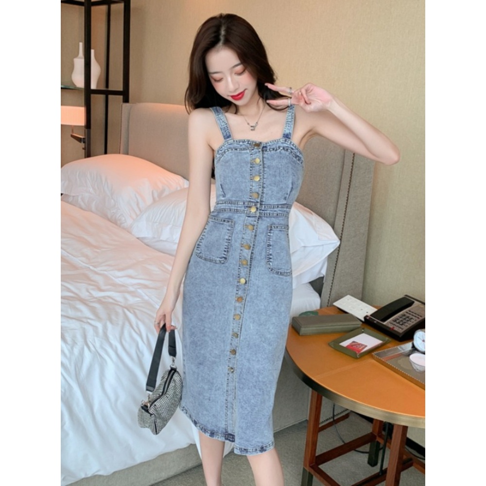끝내주는 해결사 4회 이지아 원피스 휴가룩 여름 청순한 옷 패션 의상 야한사진관 권나라 - 상세 이미지 2