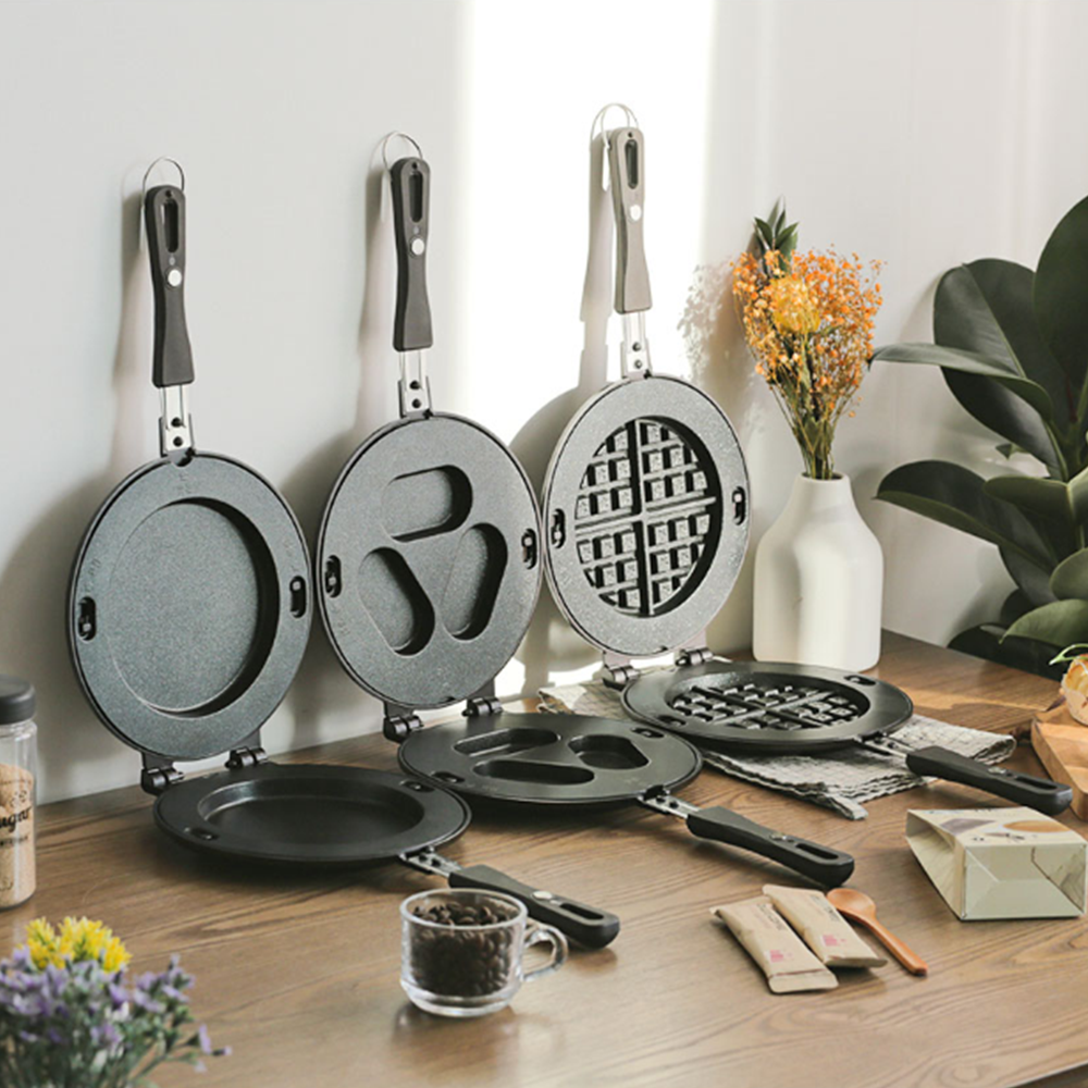 크로플만들기 크로와플 계란빵 팬케이크 핫케이크 후라이팬