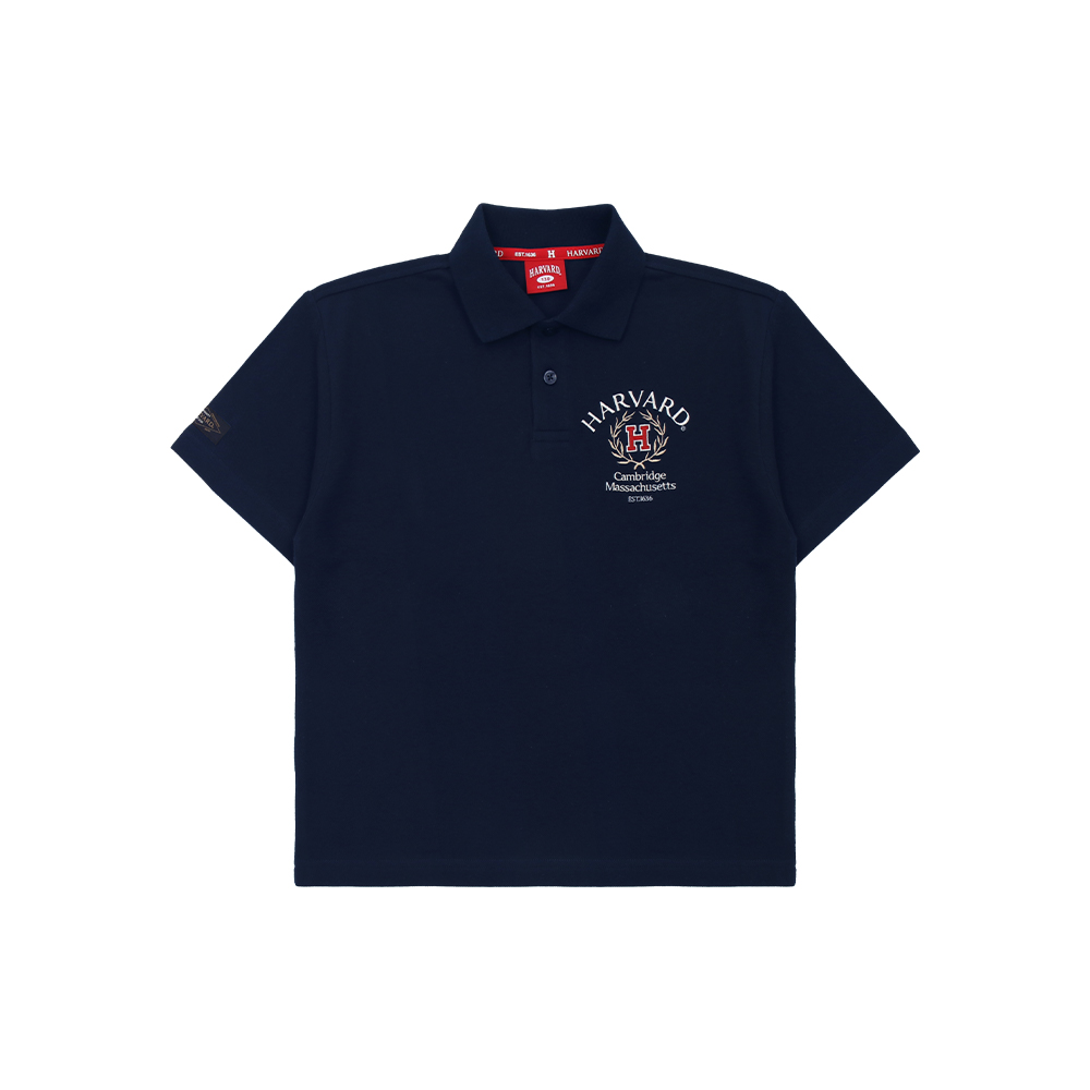 하버드키즈 헤리티지 빅로고 피케 반팔 티셔츠 HJCTPSD24045 - 상세 이미지 5