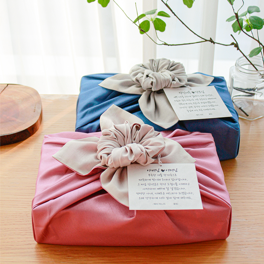 보자기 꿀 상견례 선물 세트 선생님 교수님 자연 아카시아꿀 밤꿀 명절 결혼식 답례품