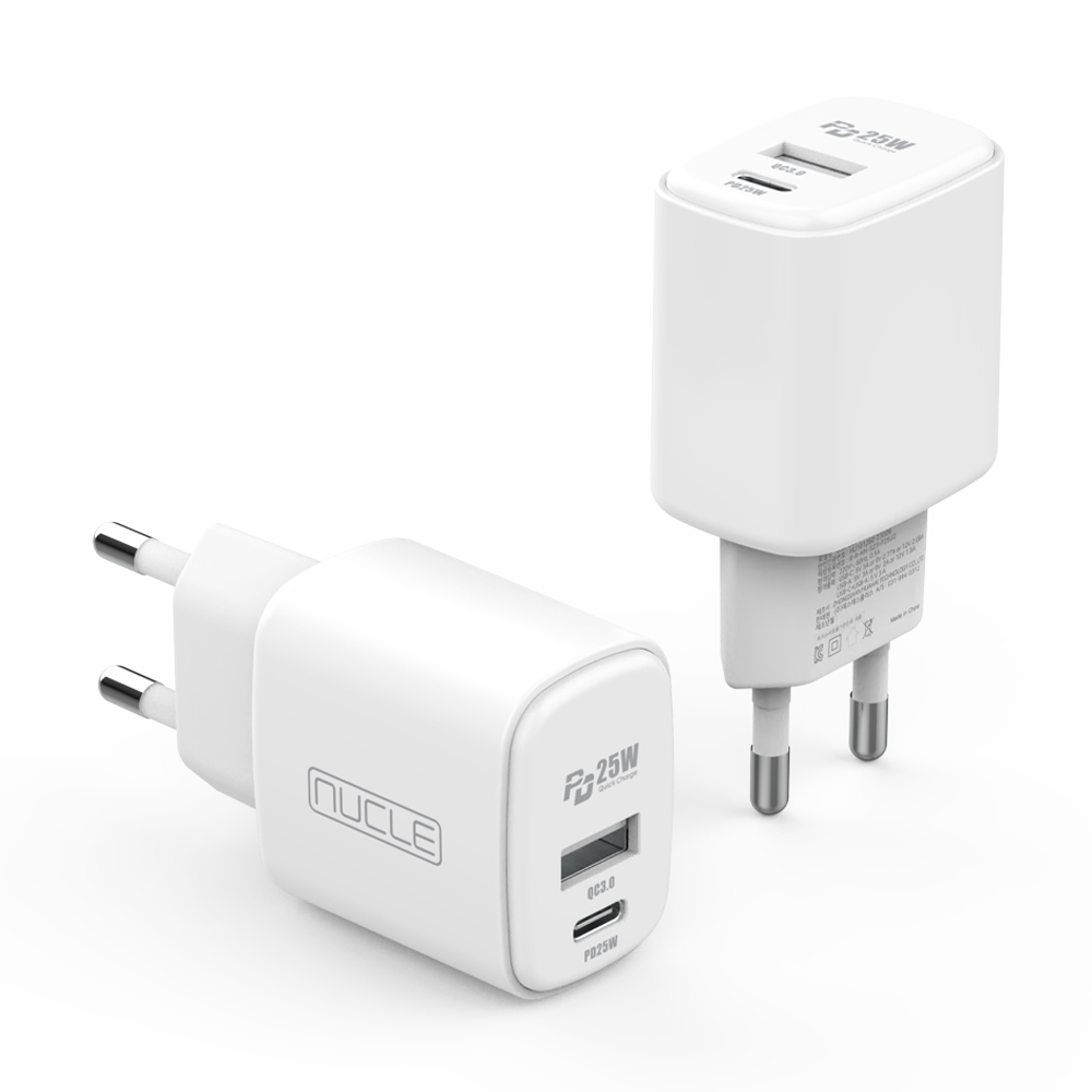 뉴클 PD 25W 고속충전기 USB단자 C/A 2타입 - 상세 이미지 2
