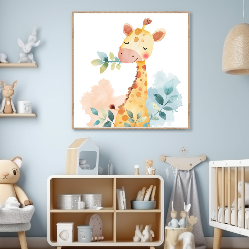 구름위의꿈 80cm x 80cm무광오크 알루미늄액자 - 상세 이미지 5
