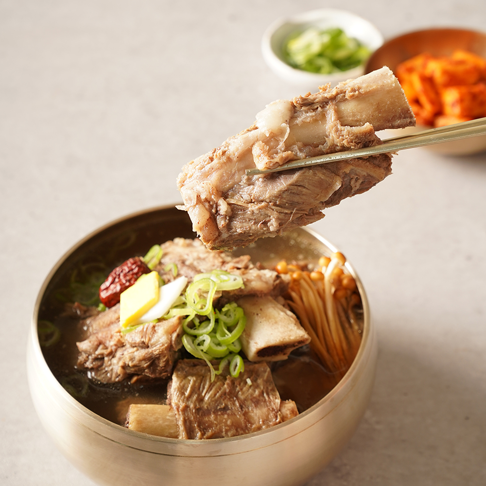 도깨비 왕갈비탕 프리미엄 뼈있는 진한 소갈비 국밥 1kg - 상세 이미지 2