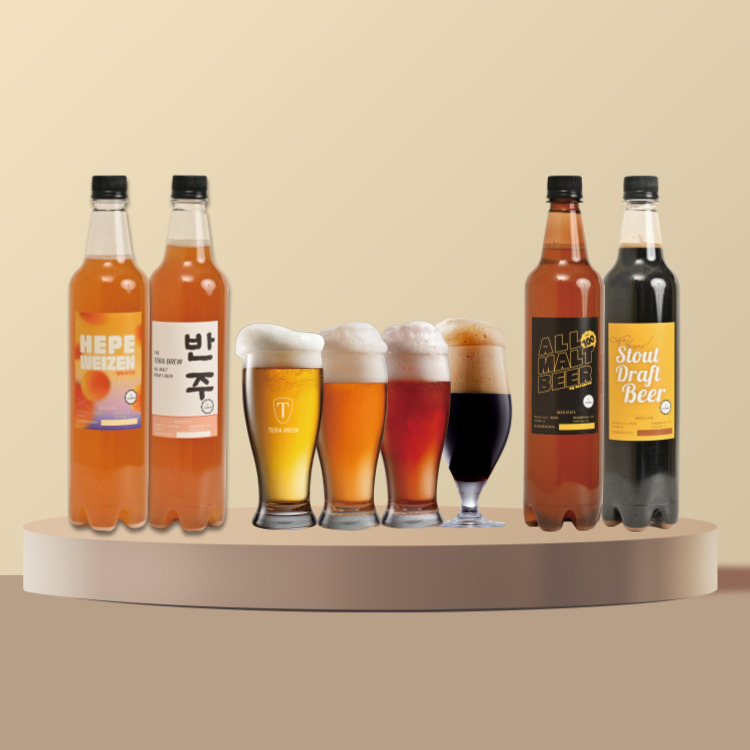 테라브루 수제맥주 밀키트 8리터 반주에일 외 3종