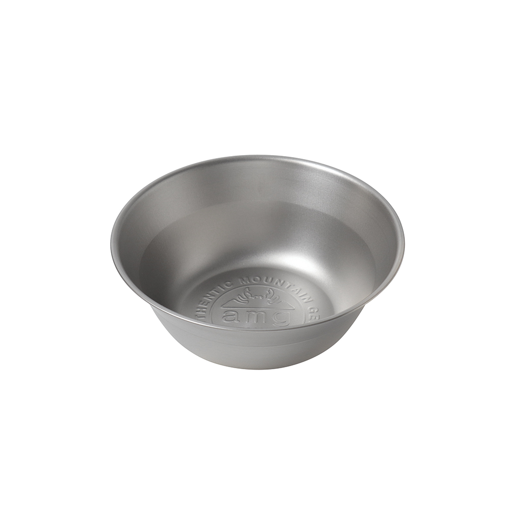 AMG 티타늄 접시 세트 3p 그릇 티탄 백패킹 케이스포함