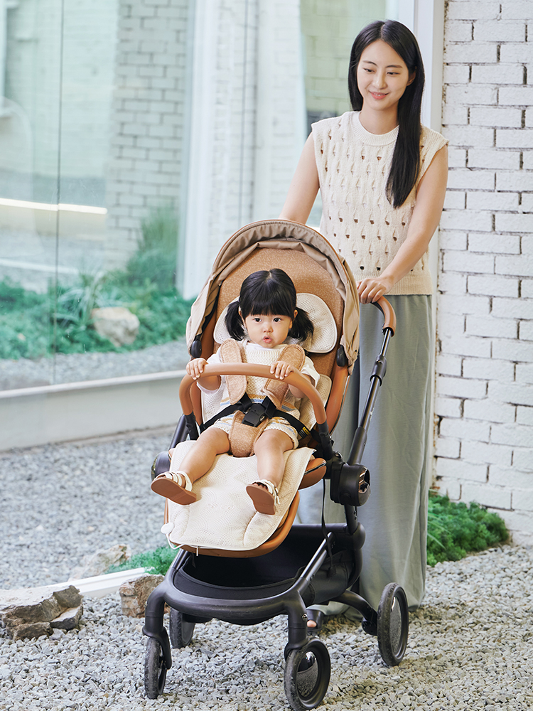 폴레드 에어러브4 오레오 / 공기청정 무선리모콘 통풍 쿨시트 유모차 카시트 라이너