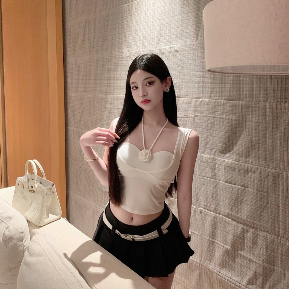 이효리 레드카펫 이지혜 탑 나시 튜브탑 y2k 발레코어 옷 패션 의상 웨딩임파서블 박아인 - 상세 이미지 3