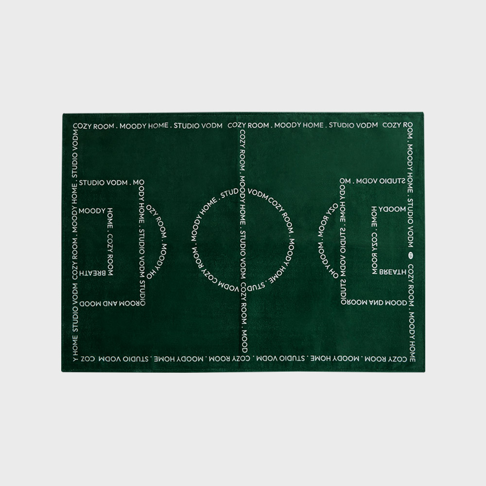 Stadium Rug Footballettering, 100x150cm - 상품 이미지