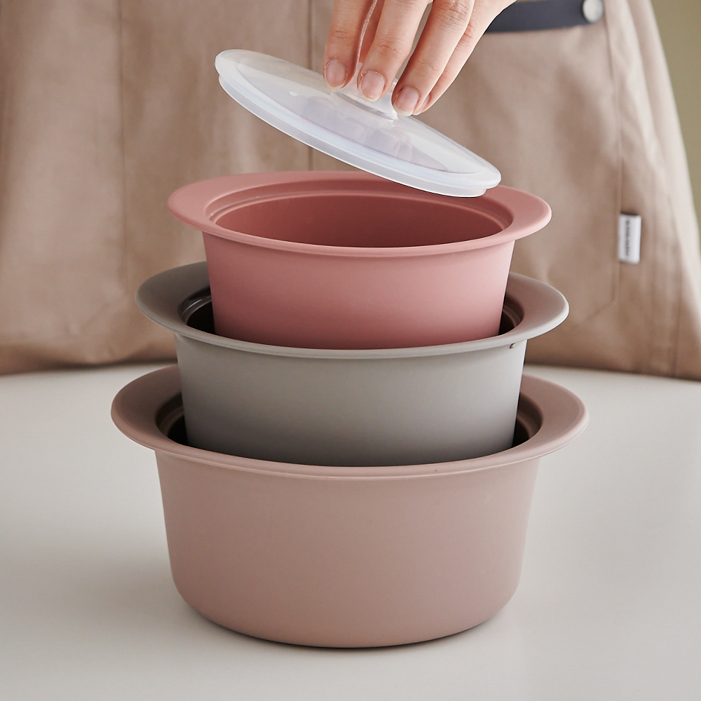 퍼기 대용량 이유식찜기 전자레인지 실리콘 용기 대표 이미지