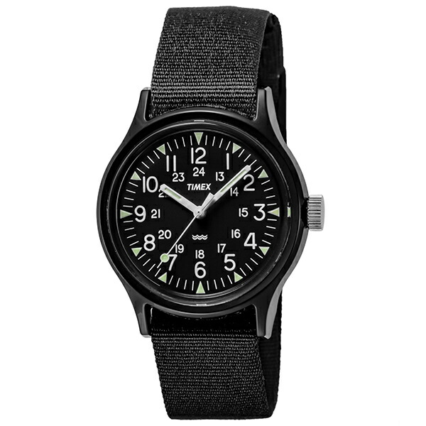 타이맥스 손목 시계 오리지널 캠퍼 36mm 남성 여성 블랙 TW2R13800 - 메인 이미지