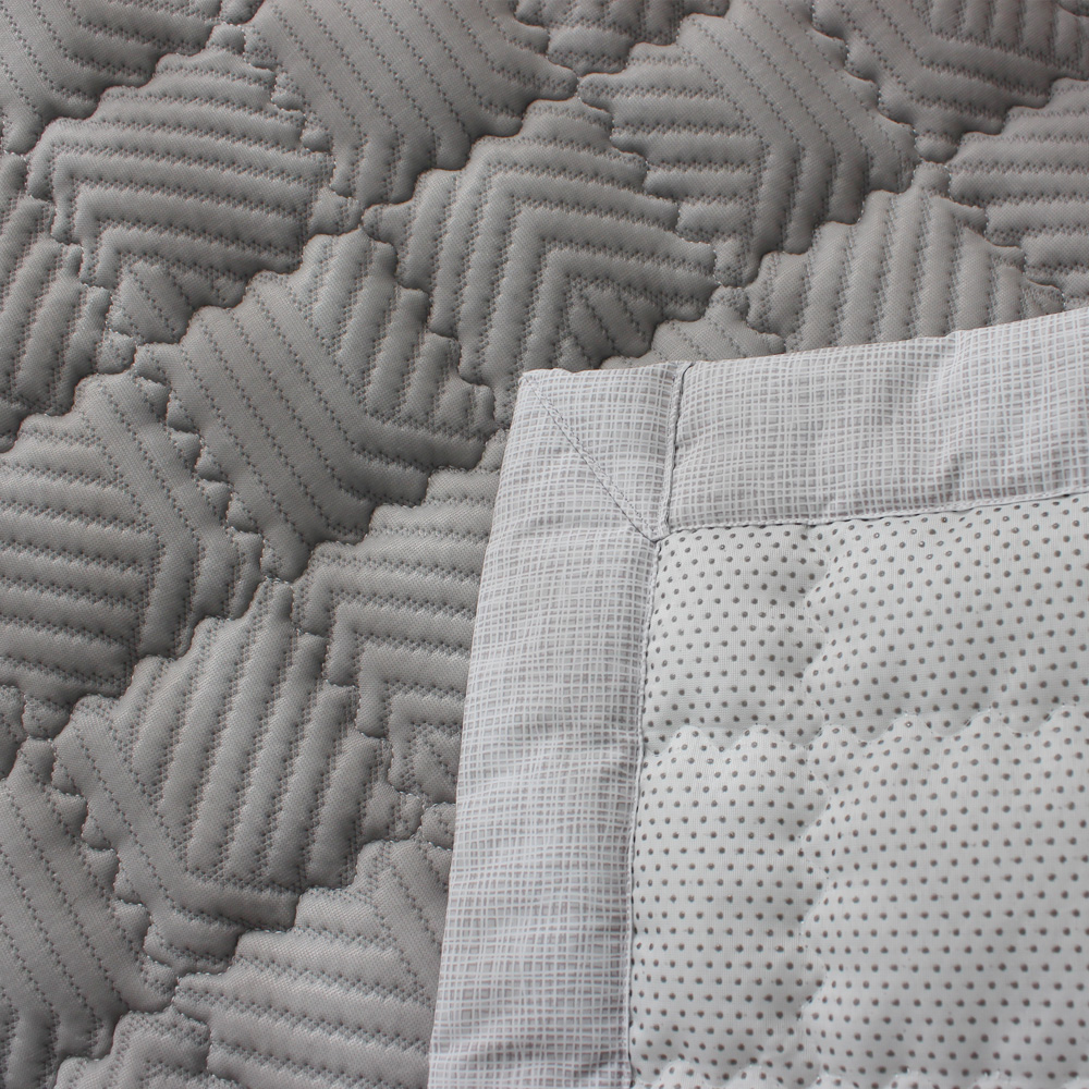 듀라론 냉감 여름 쇼파 패드 쿨링 누빔 매트 커버 덮개 3인용 국내생산