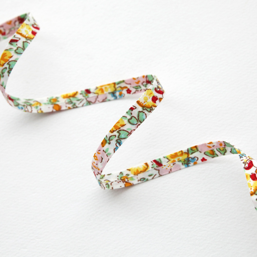 래빗 플라워 원단 리본 공예 부자재 폭1cm,2cm,3cm - 상세 이미지 2