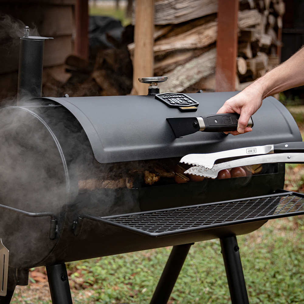 오클라호마조 배럴 대형 훈제 바베큐그릴 숯불 직화 업소용