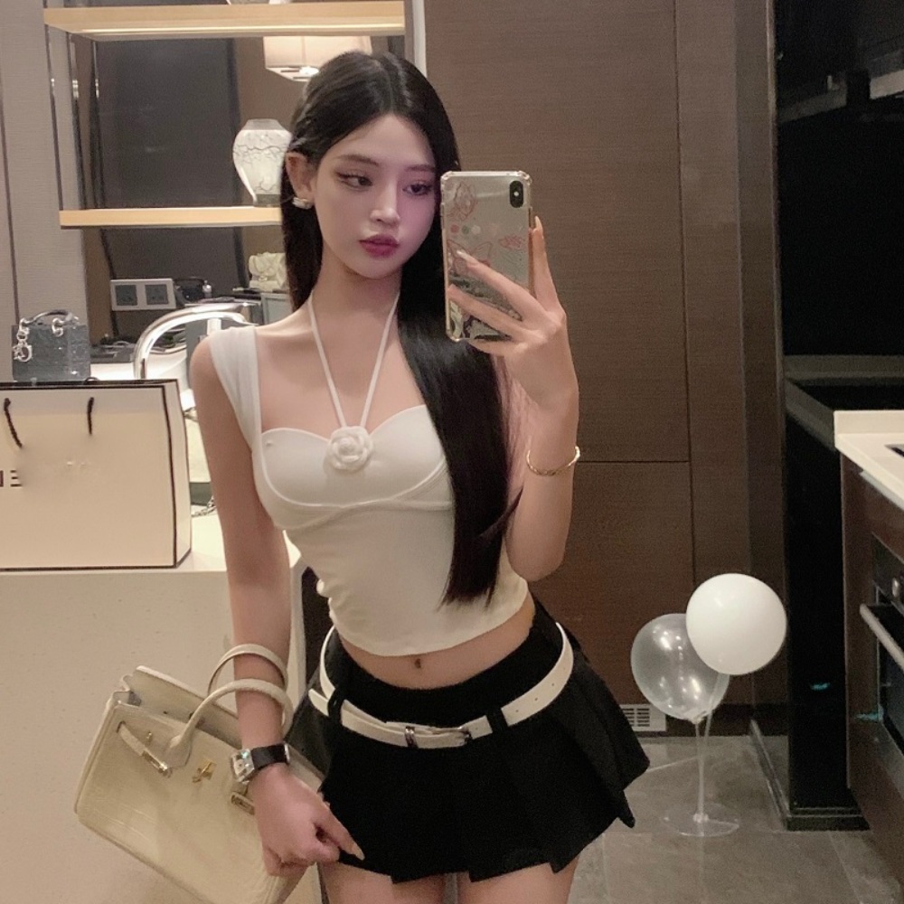 이효리 레드카펫 이지혜 탑 나시 튜브탑 y2k 발레코어 옷 패션 의상 웨딩임파서블 박아인 - 상세 이미지 4